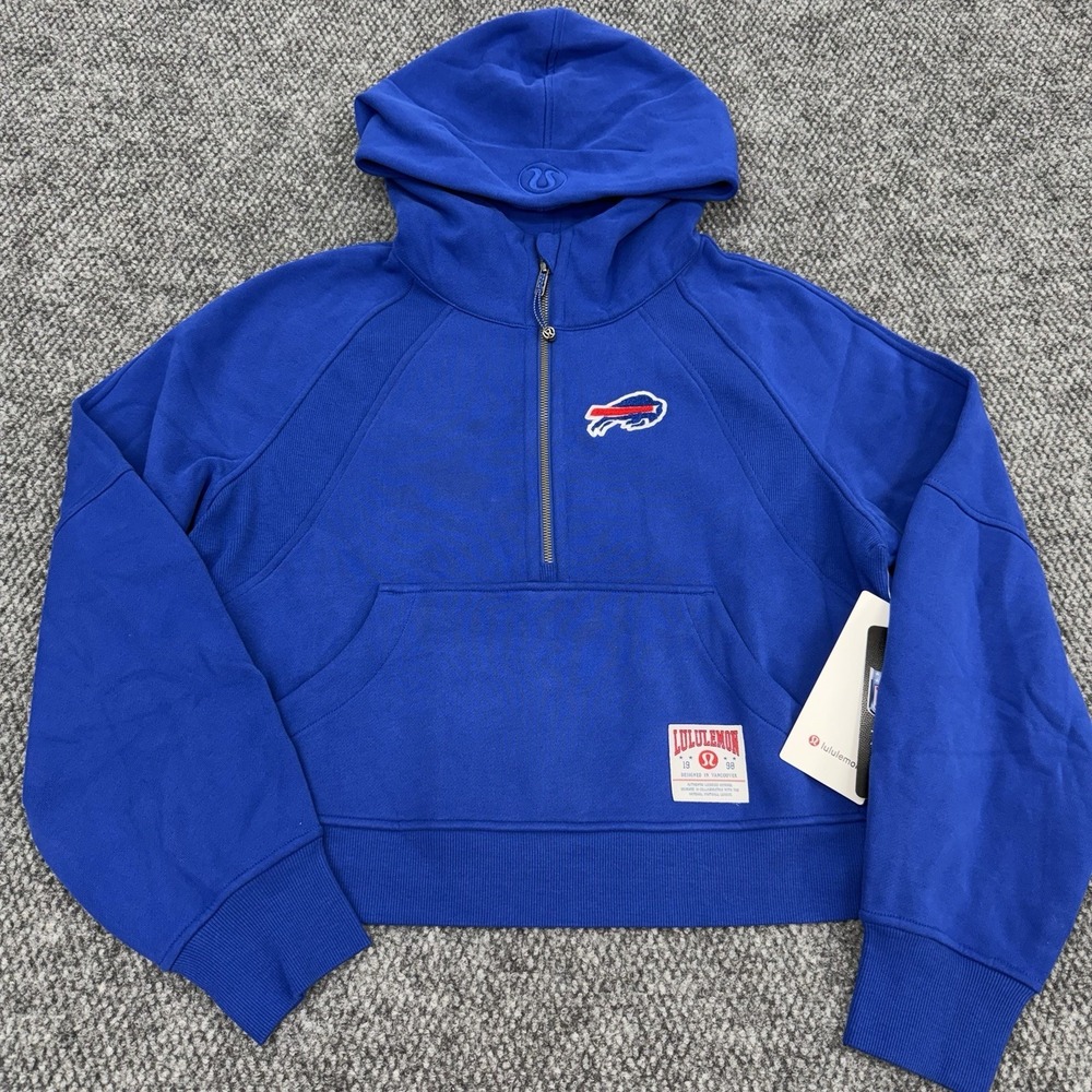 Lululemon x Buffalo Bills Women's XS/S Scuba Oversized Half-Zip Hoodie